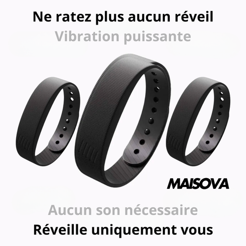 Bracelet réveil vibrant adapté aux adultes et aux enfants