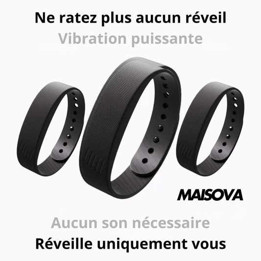 Bracelet réveil vibrant adapté aux adultes et aux enfants